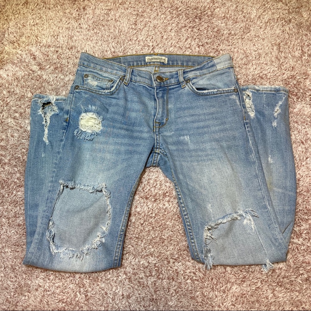 Zara Distressed Jeans
